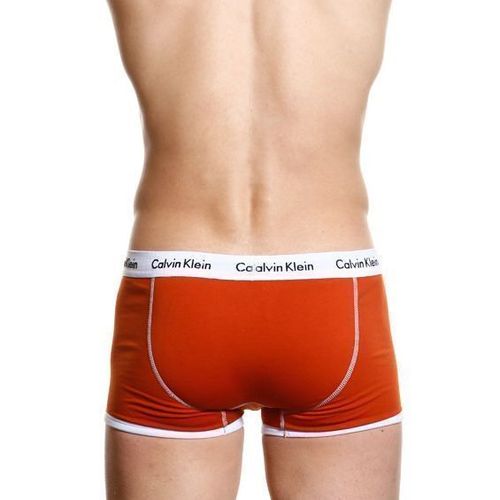 Мужские трусы боксеры ржаво-коричневые Calvin Klein 365 Trunks Rusty