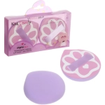 Спонжи для макияжа 2шт фигурные «FRIDA», лапки, цвет розовый, 14,2*7,6см