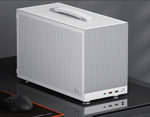 Корпус PCCooler K101 MESH WH 3F ITX 2xUSB3.0, 1xUSB-C, 3xFans, 1x3.5", 4x2.5" White