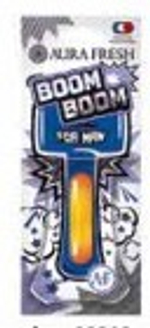 Ароматизатор для автомобиля AURA FRESH BOOM BOOM "для мужчин" с жидким центром