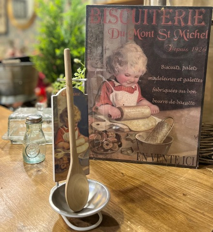 Ложка с подставкой