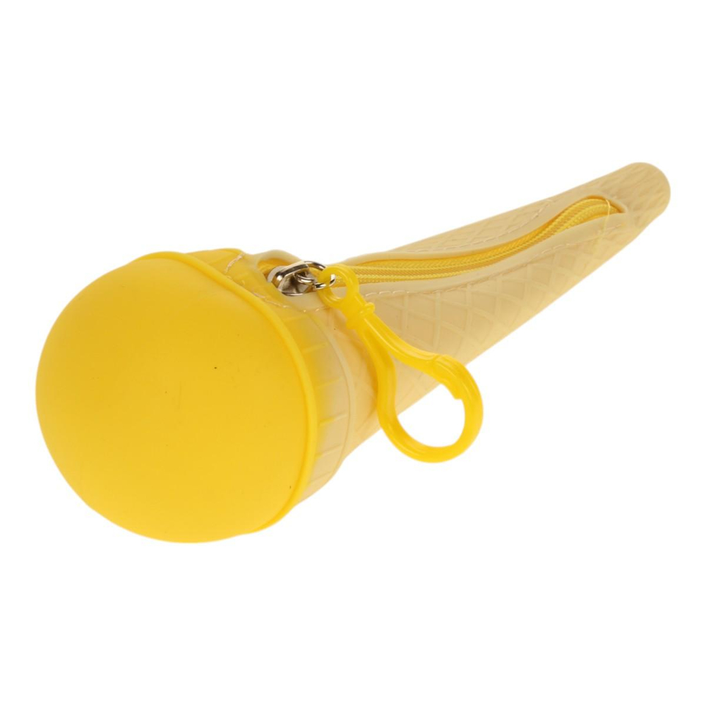 Пенал силиконовый, мороженое21см, 6цветов микс