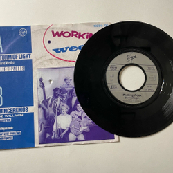 Винтажная виниловая пластинка LP Working Week Storm Of Light, Venceremos (Germany 1984) 7 дюймов, 45 RPM, Single