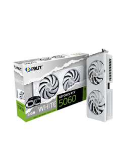 Видеокарта PCIE16 RTX5060 8GB PA-RTX5060 WHITE OC 8GB PALIT