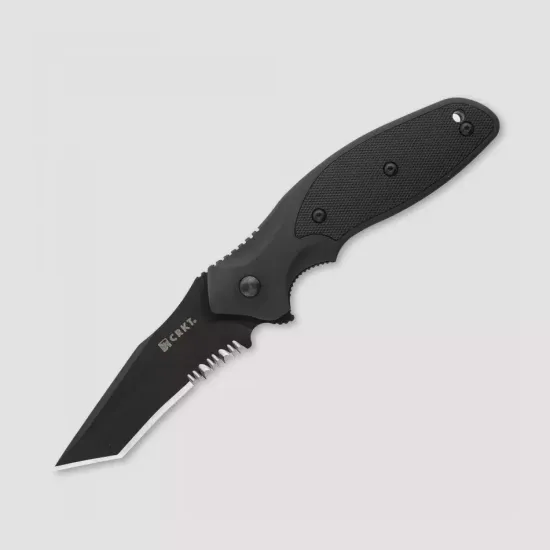 Складной нож CRKT Shenanigan Tanto CR/K490KKS c клинком из стали AUS-8, рукоять алюминий