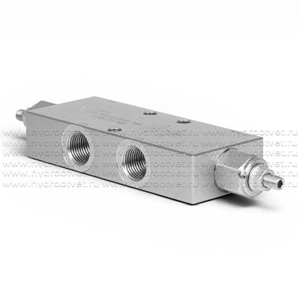 VBCD-G1/2-DE-A - Подпорно-тормозной сдвоенный клапан трубный G1/2