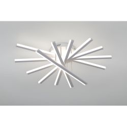 Светильник потолочный светодиодный Rivoli Cordelia 6184-201 LED 120Вт 3000-6000К белый с пультом | Rivoli