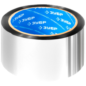 Лента клейкая металлизированная Зубр 50 мм х 25 м (12260-50-25)