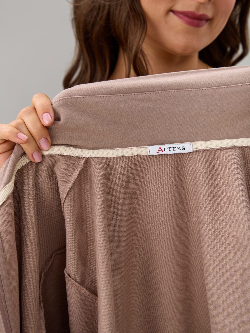 Костюм с брюками КБ-384/кофе-п