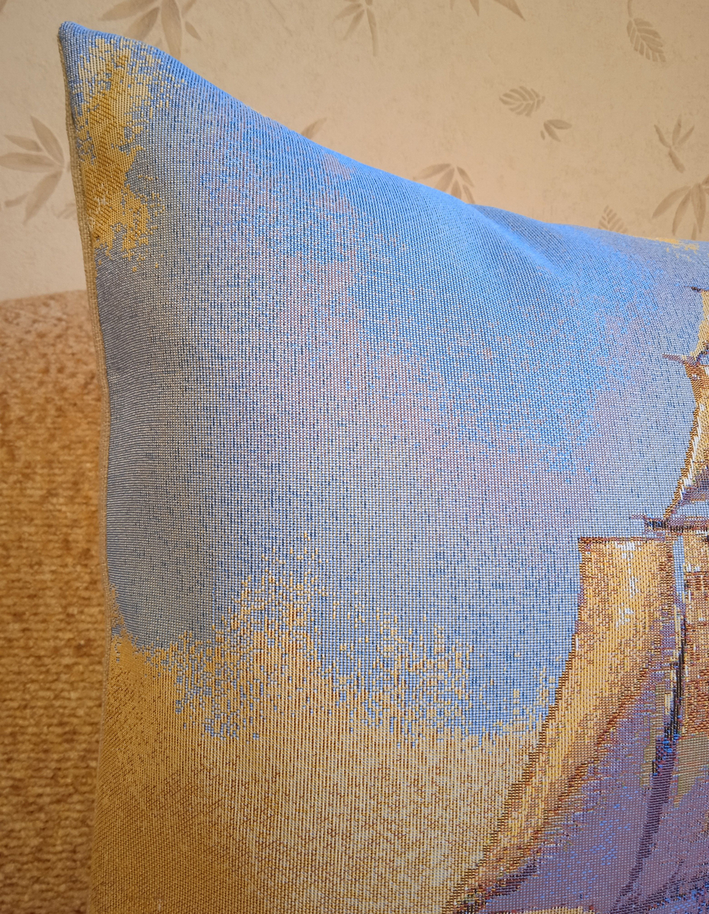 Декоративный гобеленовый чехол Путешествие 47х47