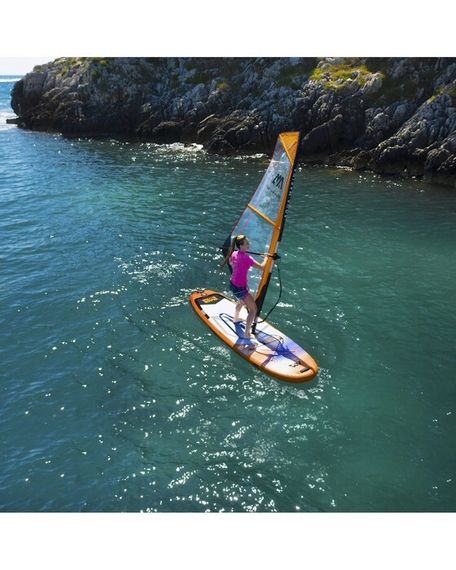 Доска SUP для виндсерфинга Aquamarina Blade - Windsurf iSUP (3.2m/12cm) ( арт. BT-20BL )