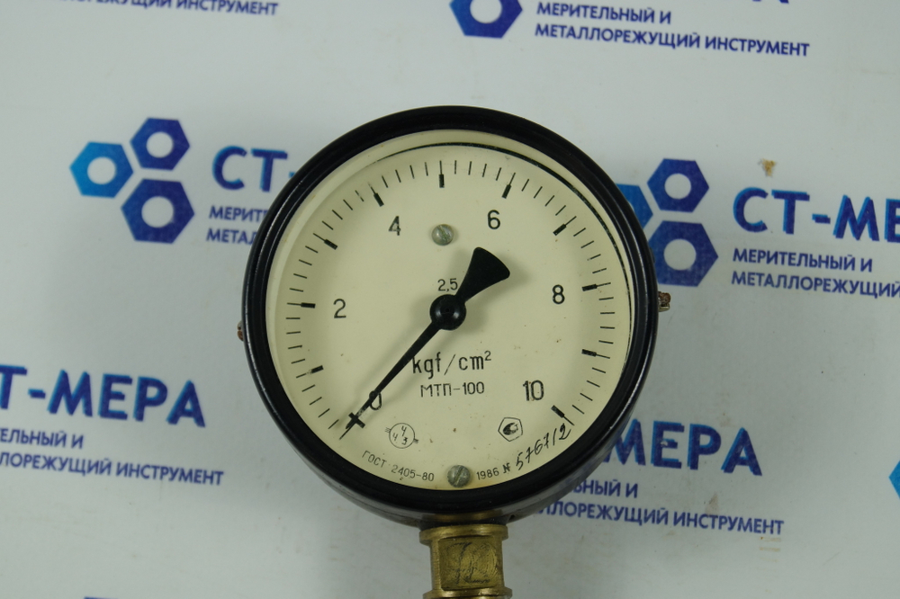 Манометр МТП-100 кгс/см² резьба М20х1,5 100мм