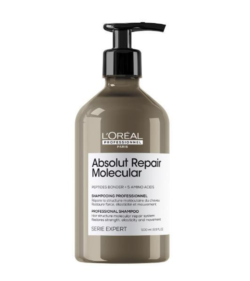L'Oreal Professionnel Шампунь, восстановление поврежденных волос, Рено Absolut Repair Molecular 500мл