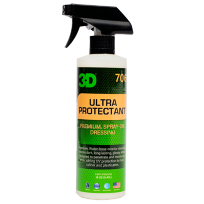 3D Спрей на водной основе для долговременной защиты шин Ultra Protectant 0,48л