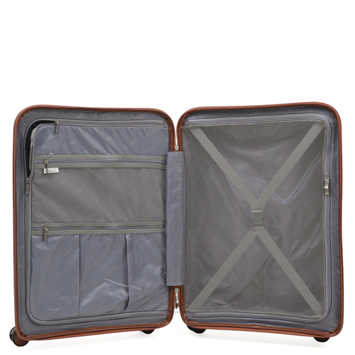 Чемодан средний (М) полипропилен "Fabretti"