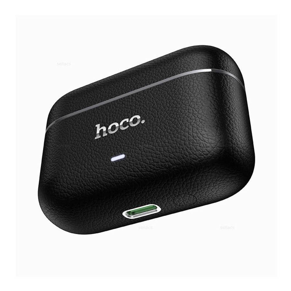 Hoco EQ35 Rhyme беспроводная ВТ гарнитура с ANC+ENC шумоподавлением (black)
