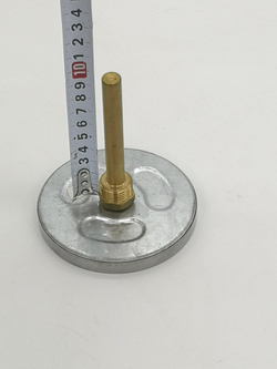 Термометр биметаллический ТБП-100 (0+120), 100мм, 2.5, G1/2, осевой, показывающий