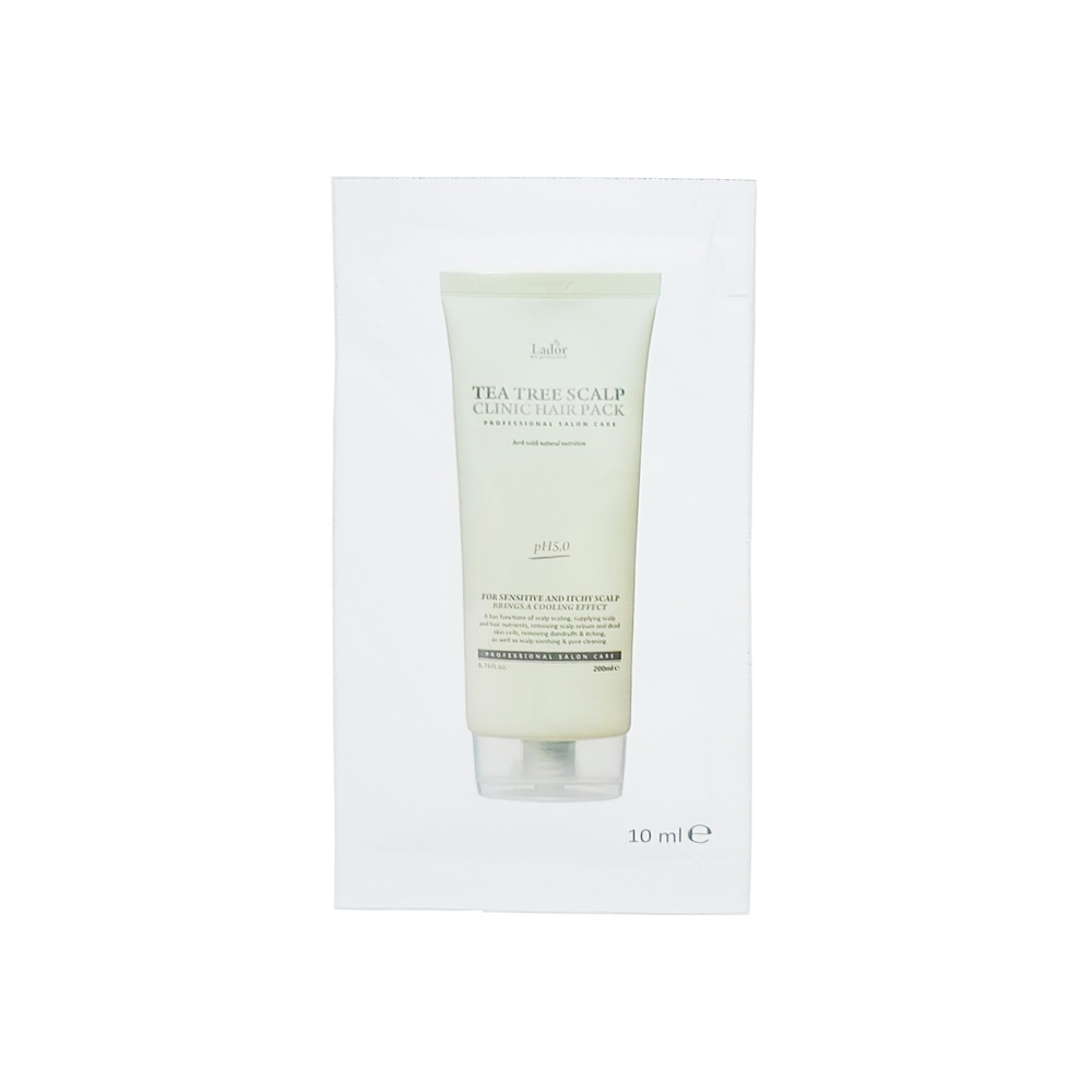 Маска-пилинг для кожи головы профессиональная LADOR Tea Tree Scalp Hair Pack 10 мл