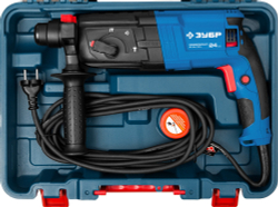 ЗУБР 24 мм, 750 Вт, перфоратор SDS Plus, Профессионал (ЗП-24-750 К)