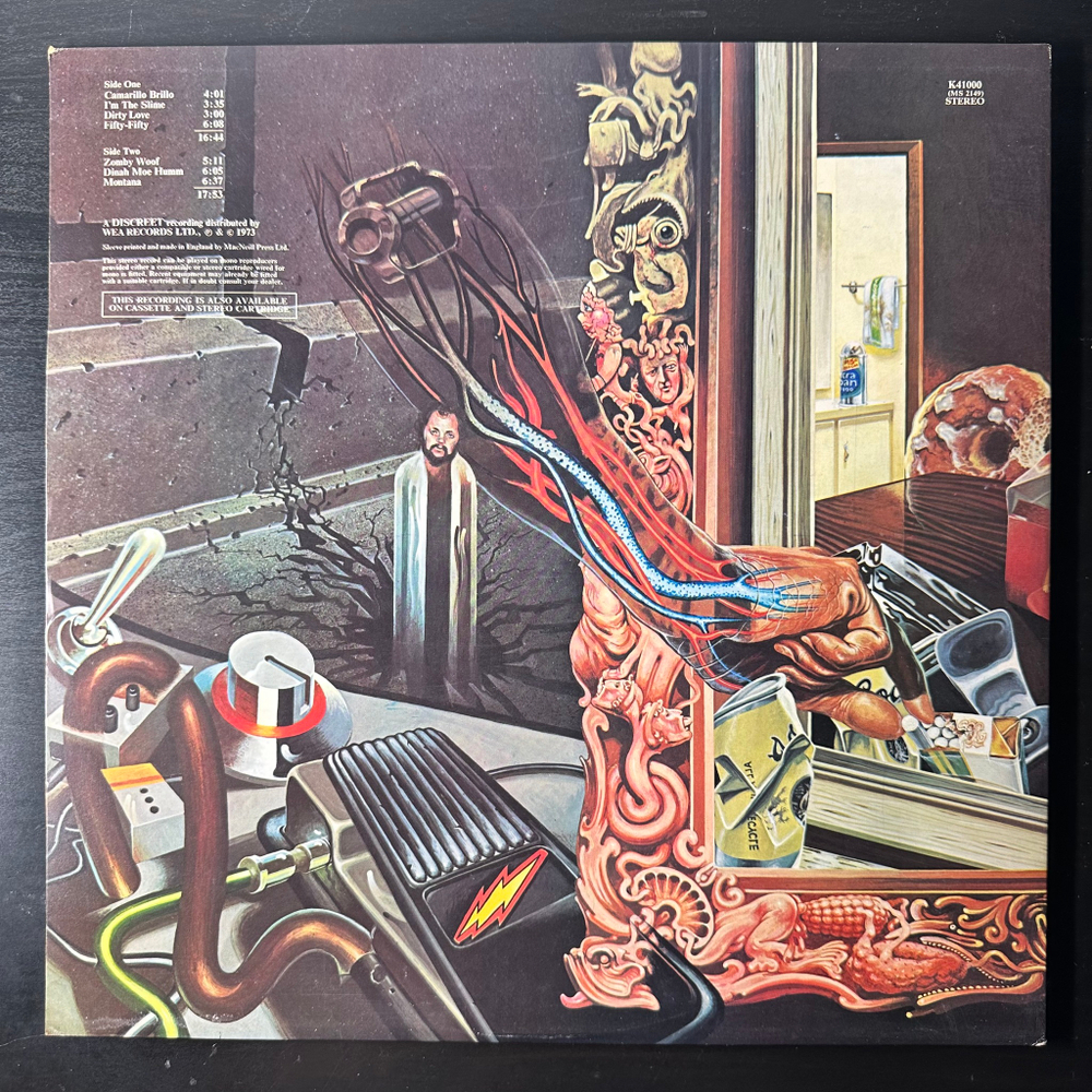 The Mothers ‎– Over-nite Sensation (Франция 1973г.)