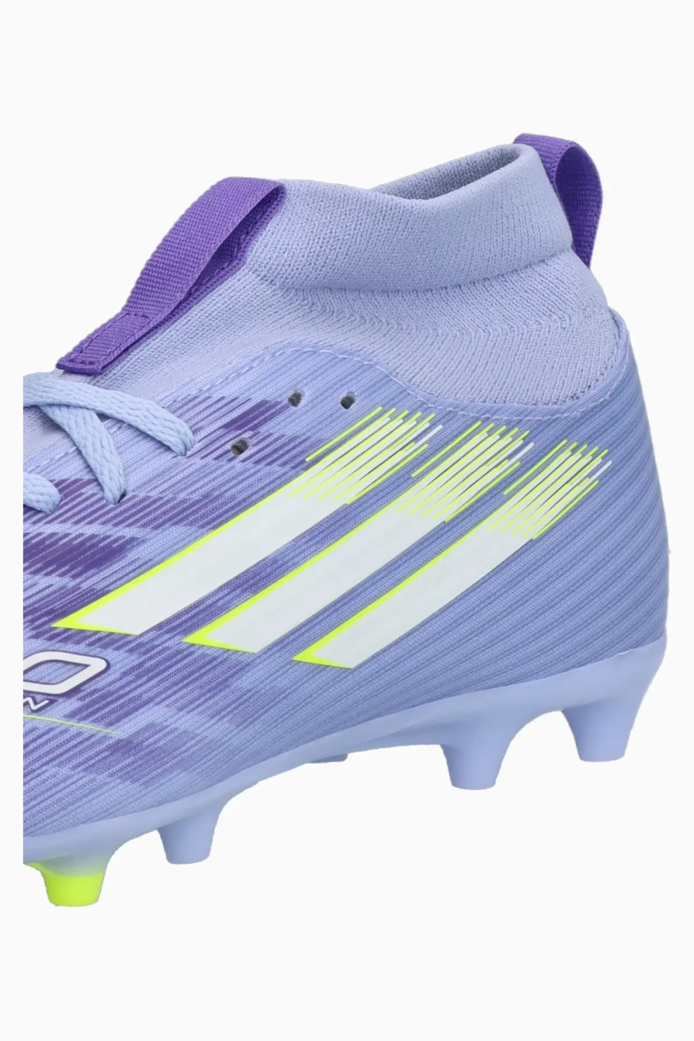 Бутсы adidas F50 League Mid FG/AG Junior - фиолетовый
