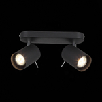 SL597.401.02 Спот ST-Luce Черный, Хром/Черный GU10 LED 2*3W