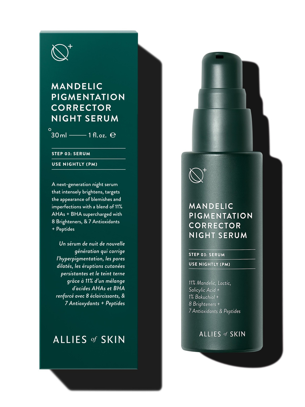 Allies of Skin Mandelic Pigmentation Corrector Night Serum ночная сыворотка для лица 30 ml