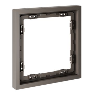 Рамка пластиковая VOLTUM S70 на 1 пост, (капучино)