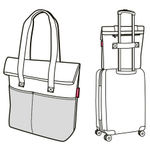 Сумка foldbag canvas grey