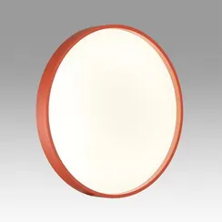7744/CL COLOR SN 127 Светильник светодиодный потолочный пластик/белый/красный LED 30Вт 4000К D330 IP43 MAVIC