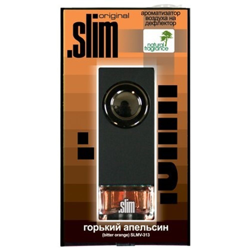 Ароматизатор на дефлектор  SLIM 313  Горький апельсин 8 мл (FKVJP)