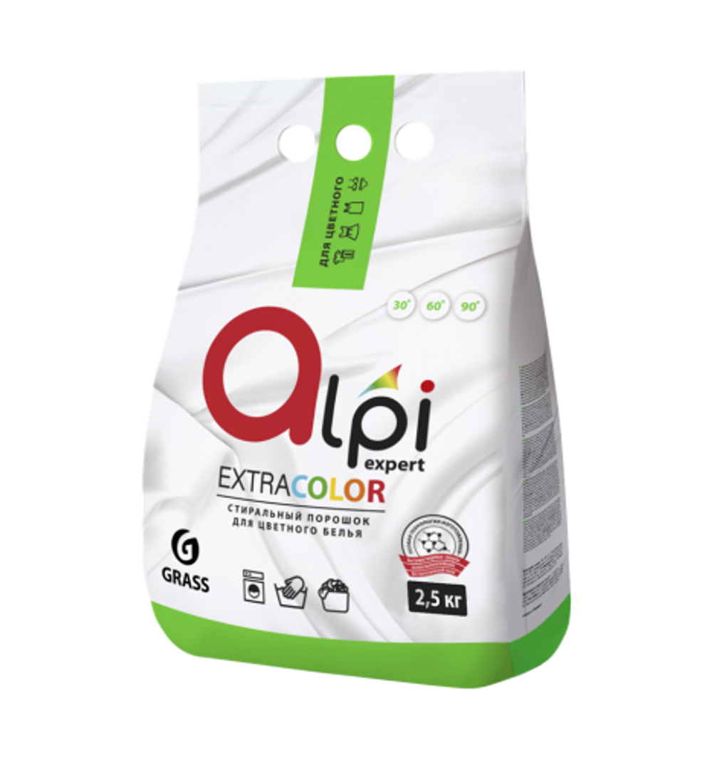 GraSS Порошок стиральный GraSS ALPI Expert для цветного белья 2,5кг