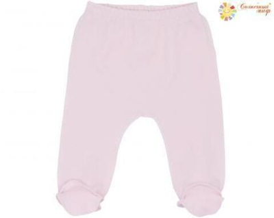 Ползунки короткие на резинке (интерлок Г/К) для девочки Размер 22 Рост 68 (Солнечный миф)