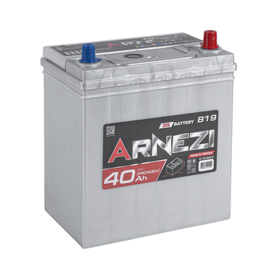 Аккумулятор ARNEZI JIS SMF 40 А/ч обратный R+ 197x128x225 NS40 EN 340 А