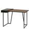 Письменный стол Asger 118х60 см, меламин тёмно-коричневый