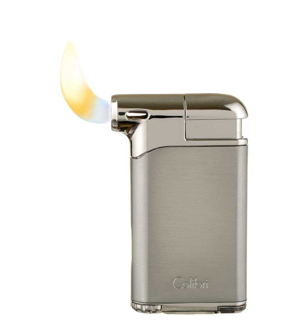Зажигалка трубочная Colibri Pacific с тампером, хром