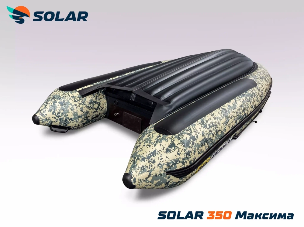 Лодка надувная моторная solar-350 к (максима)