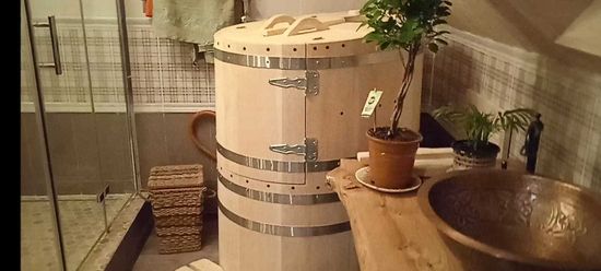 Комплект "БИЗНЕС ПРЕМИУМ" (кедровая бочка с парогенератором)