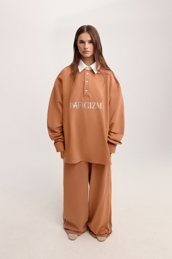 Джемпер поло с вышивкой