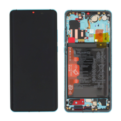 Huawei P30 Pro (VOG-L09) / (VOG-L29) Дисплей (в сборе с тачскрином и аккумулятором) (в рамке) (ORIG-SP)
