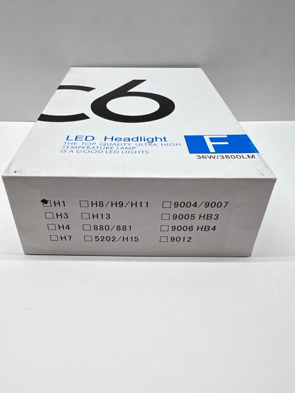H1 / Автомобильные светодиодные лампы, H1, 36W, 3800 Lm, 12 вольт, LED Headlight C6, Серия СИ Шесть, TG (2 шт. / комплект)