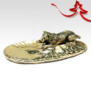 Блюдо овальное "Тигр"