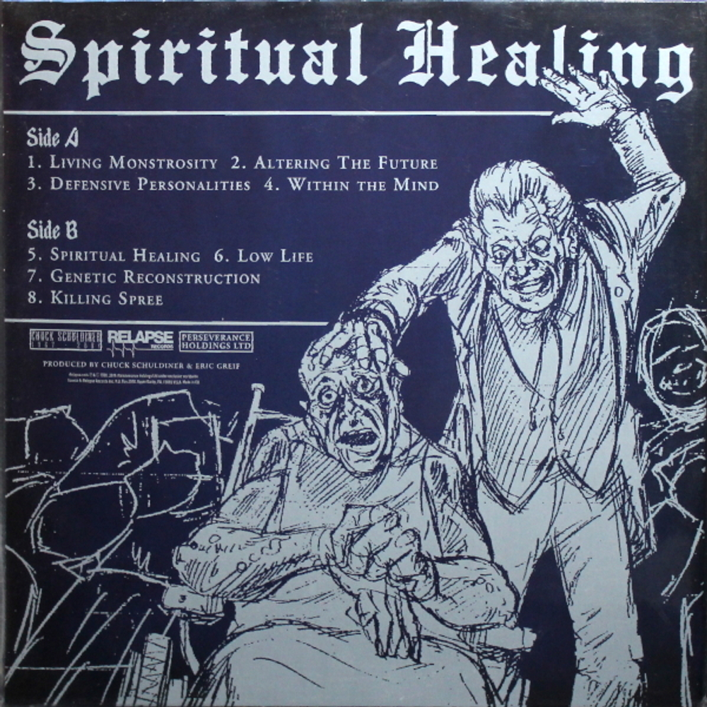 Death / Spiritual Healing (Coloured Vinyl)(LP)