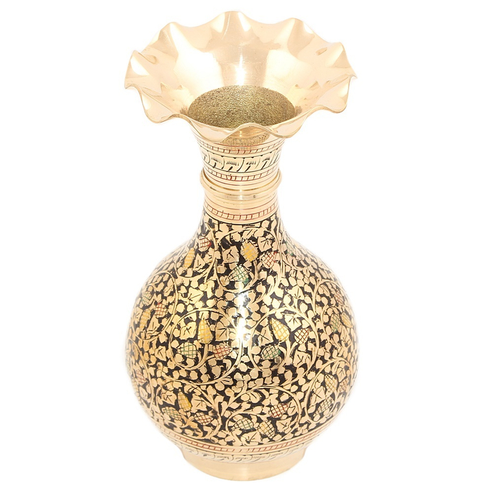 Ваза кашмирская (Mаrori эмаль черная)