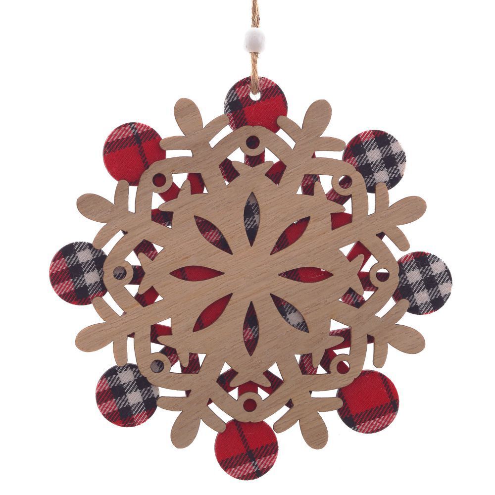 GAEM Украшение новогоднее "Снежинка", L15 W0,6 H15,5 см, 3в.