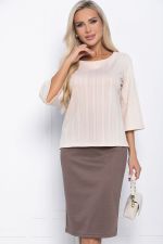 Костюм Джуди (молочно-коричневый) К10917 LT Collection (Акция)