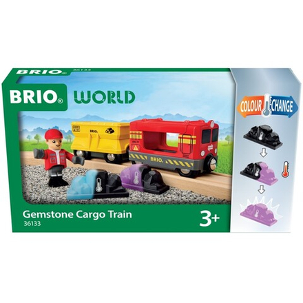 BRIO 36133 «Поезд с камнями, меняющими цвет, и фигуркой» 36133