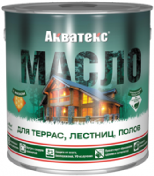 АКВАТЕКС масло /террас лестниц полов 2,5 л.