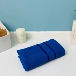 Полотенце махровое 30*50см «Comfort» цвет сапфировый 04-040, плотность 300гр/м2 TJ