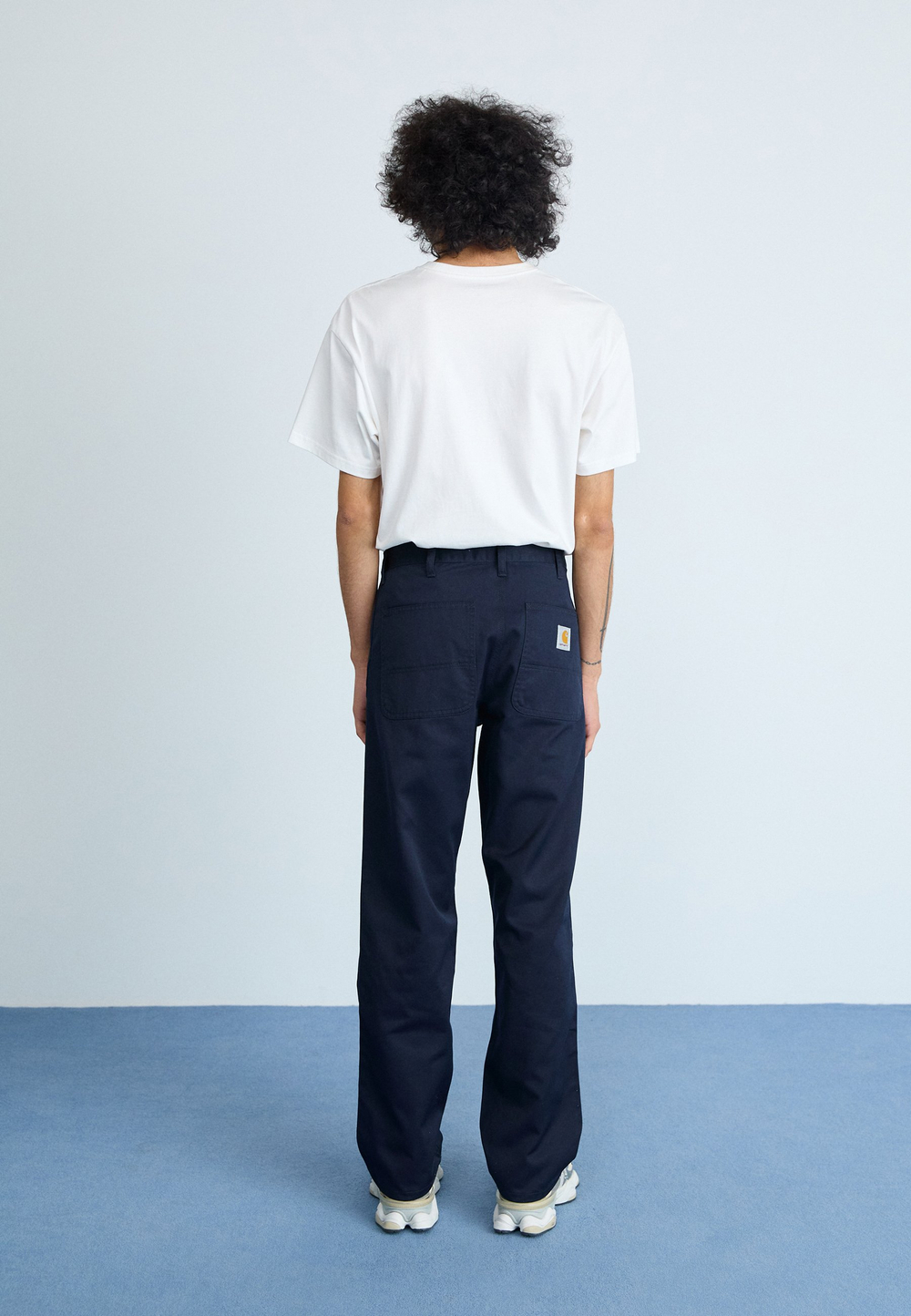 Carhartt WIP DENISON - Тканевые брюки - Синий